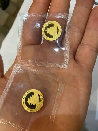 Monedas Panda Oro 999