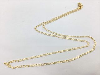 cadena oro 18k 30cm