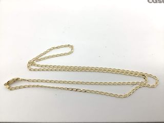cadena oro 18k 30cm