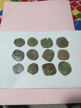 Lotto di 12 monete antiche