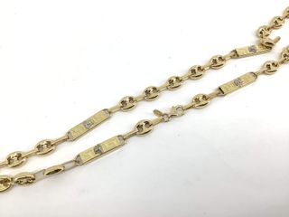cadena oro 18k 30cm