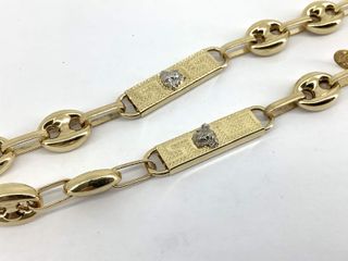 cadena oro 18k 30cm