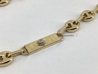 cadena oro 18k 30cm