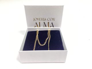 cadena oro 18k 30cm