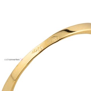 anillo oro 18k con piedra con circonita