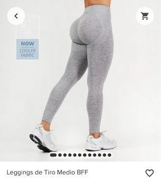 Leggings Tiro Medio Prozis Gris