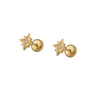 pendientes oro 18k