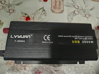 Inversor 2000W 12VDC-220VAC