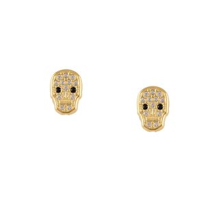 pendientes oro 18k con piedra
