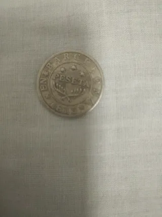 Moneda Barcelona Peseta 1813