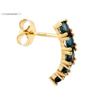 pendientes oro 18k con piedra