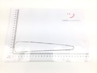 cadena plata 925mm 22cm