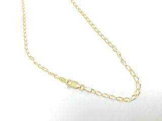cadena oro 18k 30cm