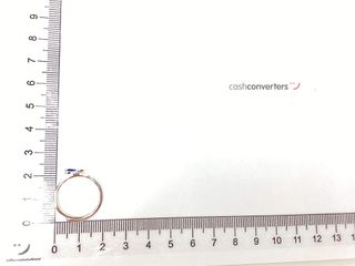 anillo plata 925mm con piedra con circonita,