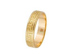 anillo oro 18k con circonita