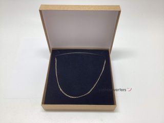 cadena oro 18k 30cm