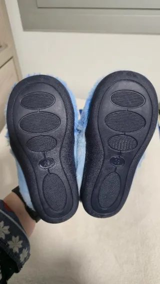 Zapatillas niño peluche cara divertida nº 29