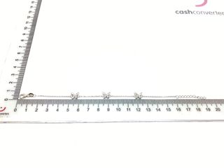 pulsera plata 925mm con piedra con circonita