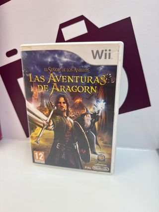 Videojuego Wii El señor de los anillo las aventuras de arag
