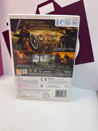 Videojuego Wii El señor de los anillo las aventuras de arag