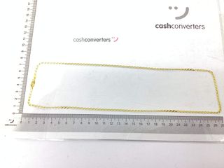 cadena oro 18k 30cm
