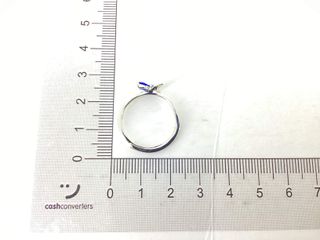 anillo plata 925mm con piedra con circonita,