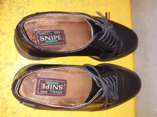 Zapatos Snipe Hombre Negros