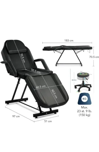 Silla para masajes y para pedicura