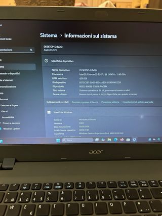 Acer Aspire E5-573 Notebook