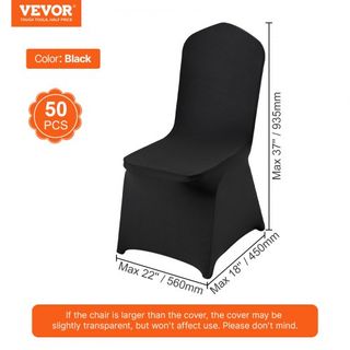 Cubiertas de Silla Plegable de Spandex Elástico, Cubierta de Silla Ajustable Universal, Fundas Protectores Lavables y Removibles, para Bodas, Vacaciones, Banquetes, Fiestas, Celebraciones, Comedor...