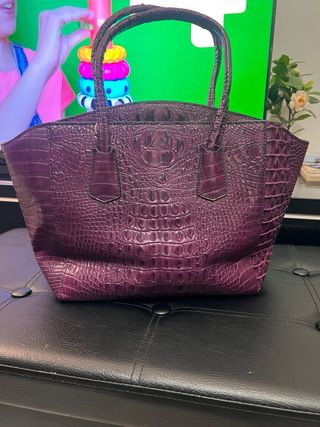 Borsa Prada Donna Viola Coccodrillo