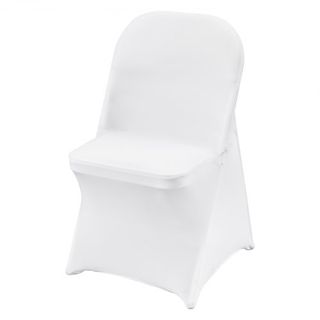 Cubiertas de Silla Plegables de Spandex Elástico, Cubierta de Silla Universal Ajustada, Fundas Protectores Removibles y Lavables, para Bodas, Vacaciones, Banquetes, Fiestas, Celebraciones, Comedor...