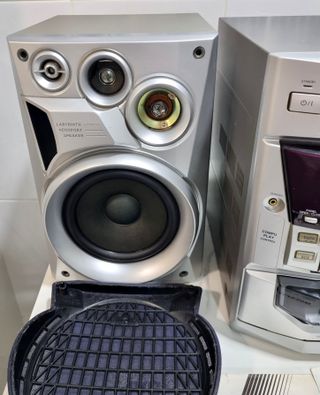 Cadena de Música JVC-CA-MX J55R + 2 Altavoces