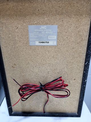 Cadena de Música JVC-CA-MX J55R + 2 Altavoces
