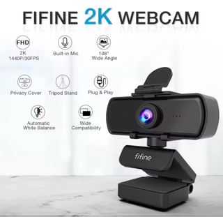 Webcam Fifine K420 Portátil HD Precintada