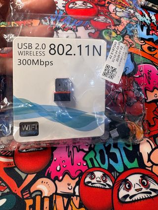 Adaptador WiFi USB 2.0 300Mbps 802.11N