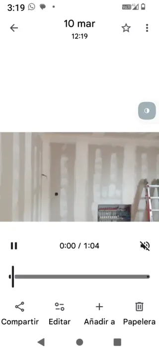 Hago trabajo de cintador de pladur