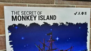 Monkey Island Pixel Art Poster PVC 70x50cm