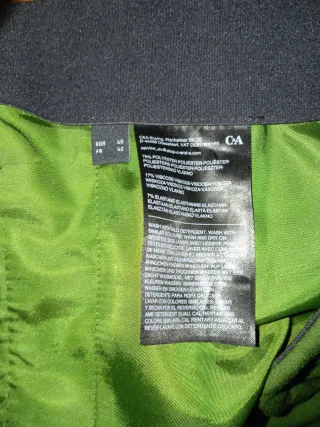 Pantalones verdes mujer talla XXXL