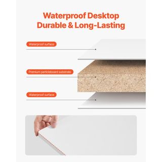 Mesa Plegable Montada en la Pared, 39.4 x 19.7 pulgadas Mesa de Montaje en la Pared, Escritorio Flotante con Soporte de Hierro, Escritorio Plegable para Espacios Pequeños, Oficina en Casa, Comedor...