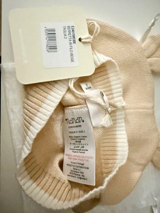 Cuffia Nanan Orsetto Beige