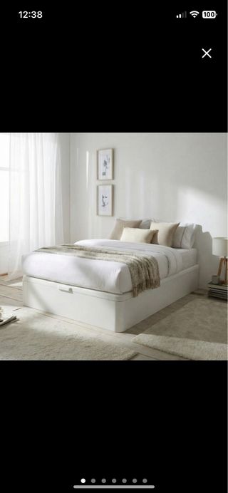 Canape blanco de madera colchon canape canape