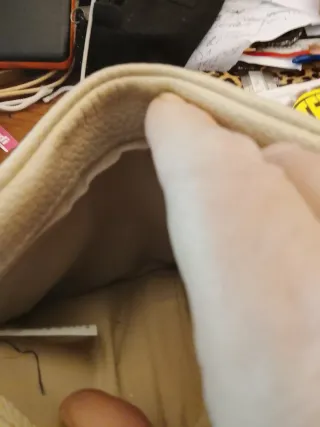 Portafoglio Regina Schrecker Beige Nuovo