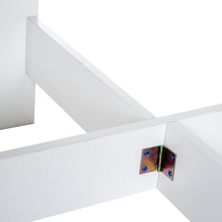 Mesa De Comedor Diseño Moderno Plegable Madera 103×76×73.5Cm Roble Blanco