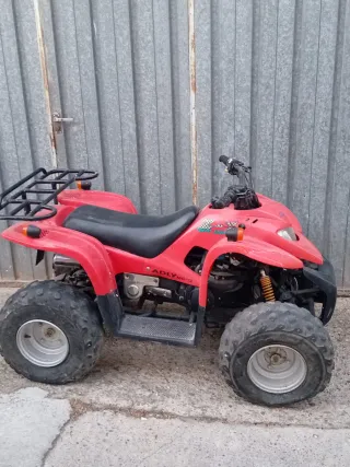 Cuadriciclo 4 Ruedas Rojo