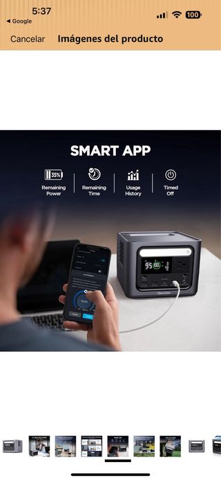 Estación de energía Gendome Go 300