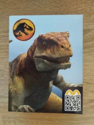 Dinosaurio Jurassic Park precintado