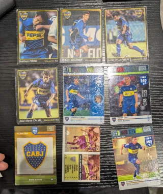 52 figuritas Boca Juniors