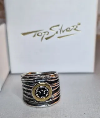 Anillo Top Silver Modelo Capri