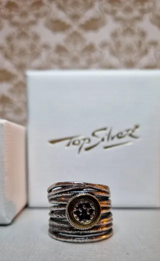 Anillo Top Silver Modelo Capri